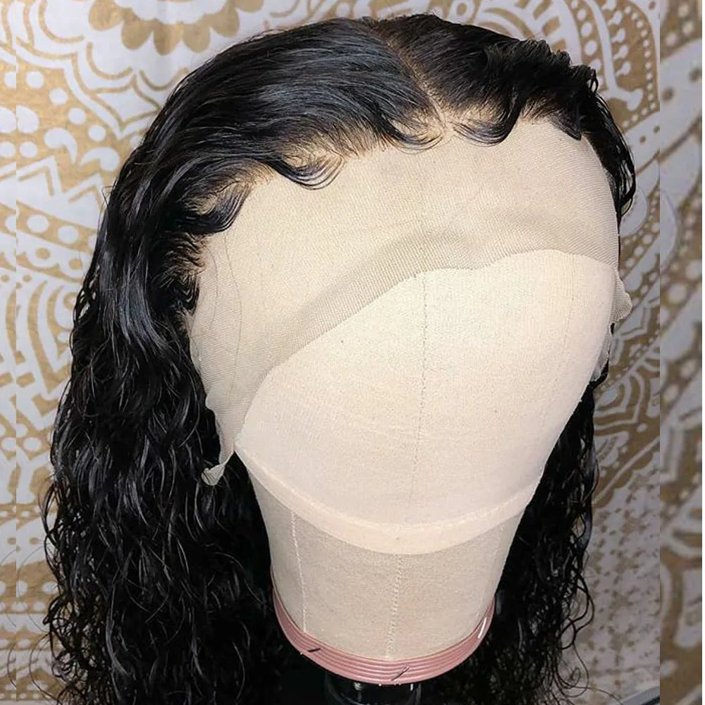 Curly 13*6 Brazilian Lace Front Human Hair Wigs With Baby Hair Lace Front Wig Remy Hair Wig Pre Plucked Bleached Knots Curly 13*6 Brazilian Lace Front Human Hair Wigs With Baby Hair Lace Front Wig Remy Hair Wig Pre Plucked Bleached Knots