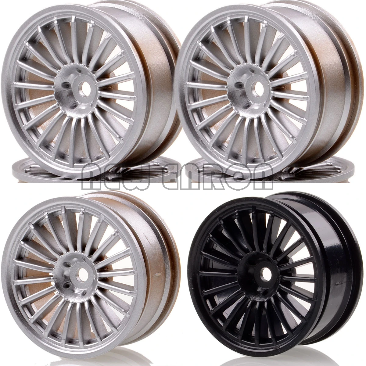

NEW ENRON RC 4xHex:12MM Width:26mm Offset:0MM 1042 Wheel Rim For 1/10 On-Road Drift Racing