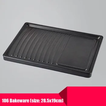 

Electric raclette grill baking pan wave plate bakeware