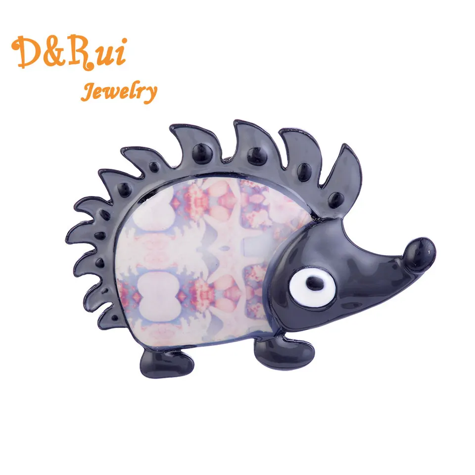 

Cartoon Hedgehog Enamel Pin Cute Animal Zinc Alloy Pins Metal Women Accessories Brand Party Dress Jewelry Birthday Gift for Girl