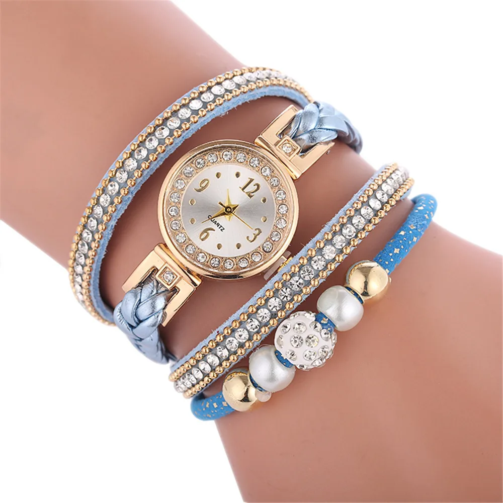 Красивый модный браслет, женские часы, круглые браслеты, женские часы подруги, женские часы-брошь вечерние украшения для женщин wa