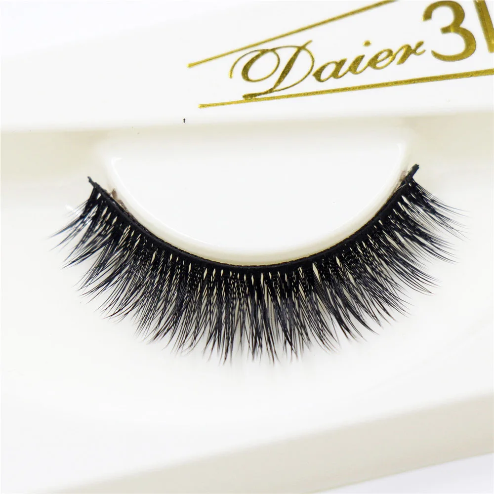 

3D False Eyelashes Messy Cross Thick Natural Fake Eye Lashes Professional Makeup Handmade Exquisite Packaging 3D-11