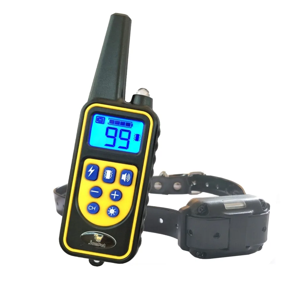 JANPET Electronic Dog Shock Collar Range 800M Remote Dog ...