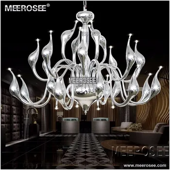 

Art Decor European Candle LED Swan Chandeliers Ceiling Bedroom Living Room Modern Decoration G4 Drop Lighting Free Shipping