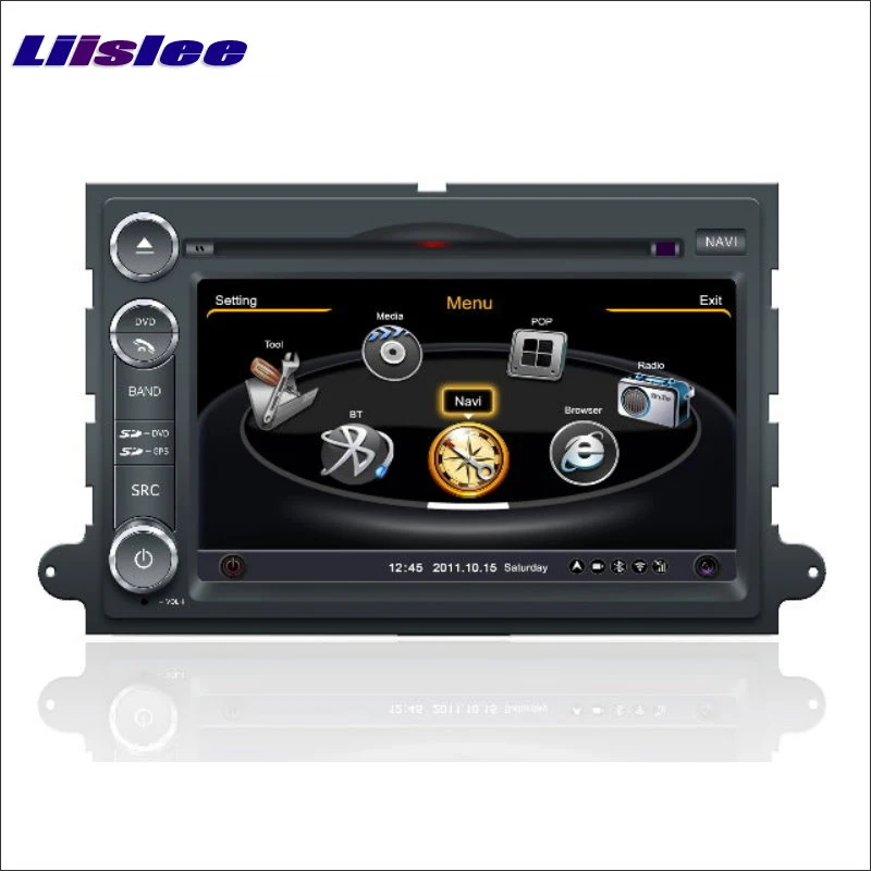Best Liislee For Ford Fusion / Explorer 2005~2012 Car Radio Audio Video Stereo DVD Player GPS Navi Navigation S160 Multimedia System 1