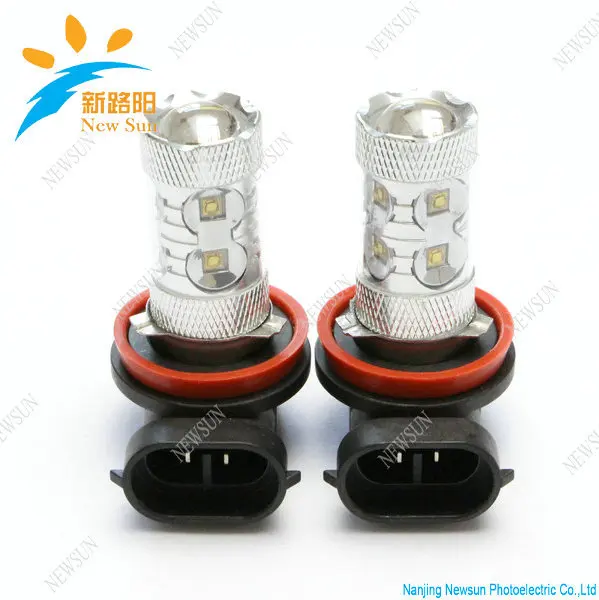 

Ultra bright Car led Bulbs H10  50W High Power Auto LED fog light kit H10 Lamps White color Automobile Light Bulbs