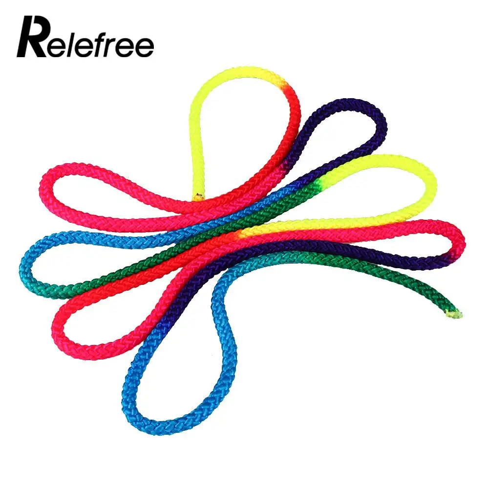

Rainbow Nylon Gym Colorful Rope Ginastica Color Gymnastics Rhythmic Competitions