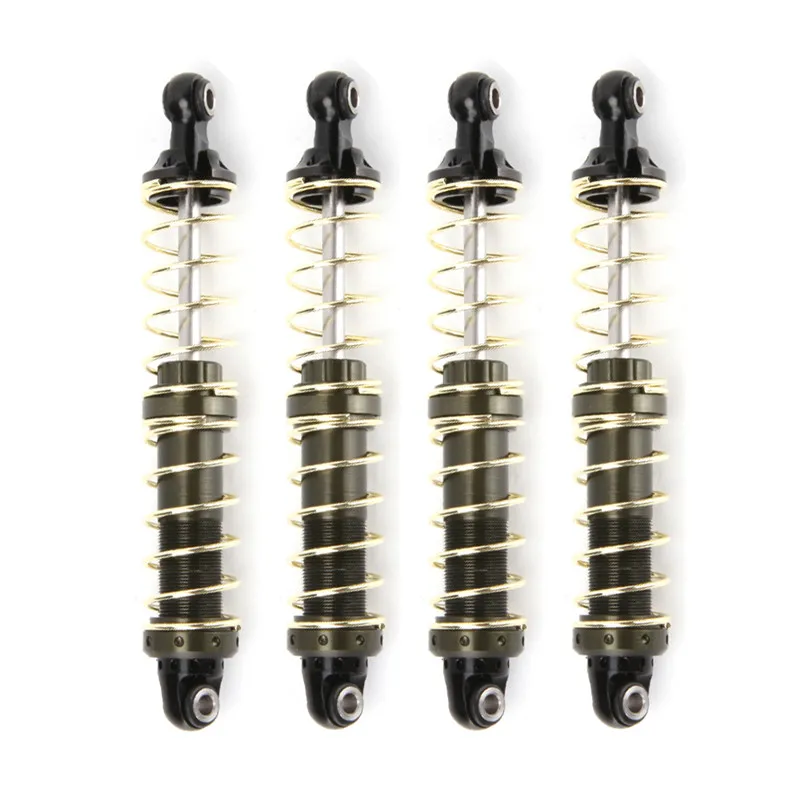 

4pcs Per Set 90mm Shock AbsorberGold for AL6061 T6 SUS Axial SCX10 RC Car Spare Parts