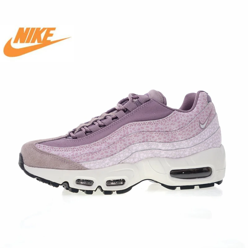 Nike Air Max 95 PRM фиолетовый дым женская обувь для бега, новая спортивная обувь высокого качества амортизация Нескользящая