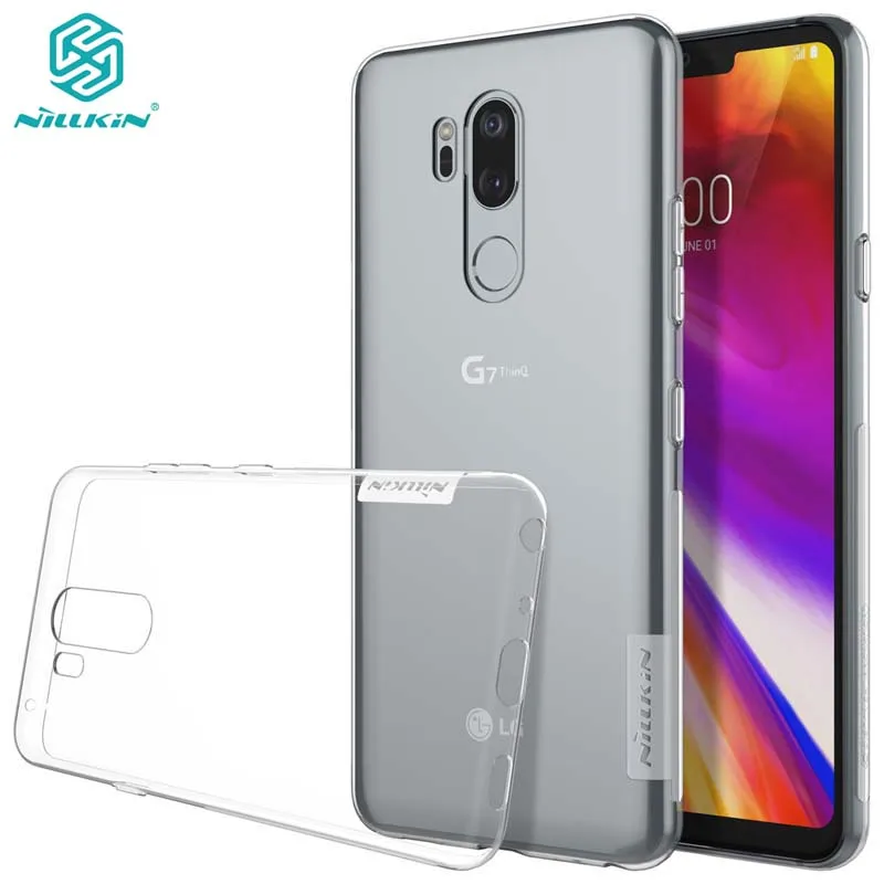 

Original Nillkin Nature TPU Transparent Case for LG G7 ThinQ Super Clear Soft Silicon Back Cover for LG G7 ThinQ Case Capa