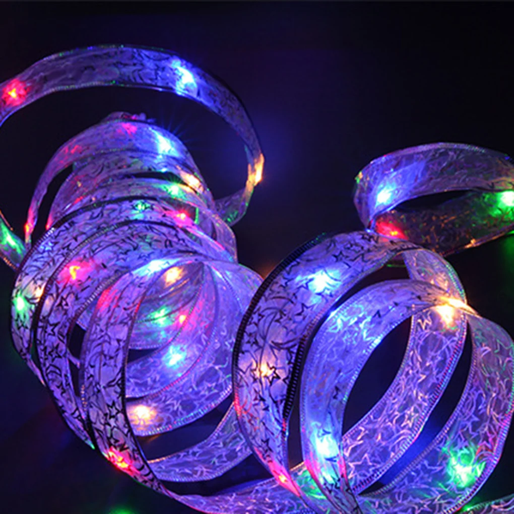 

LED Ribbon String Lights Fairy Lights Twinkle Light Room Outdoor Decoration Christmas Wedding Holiday Party