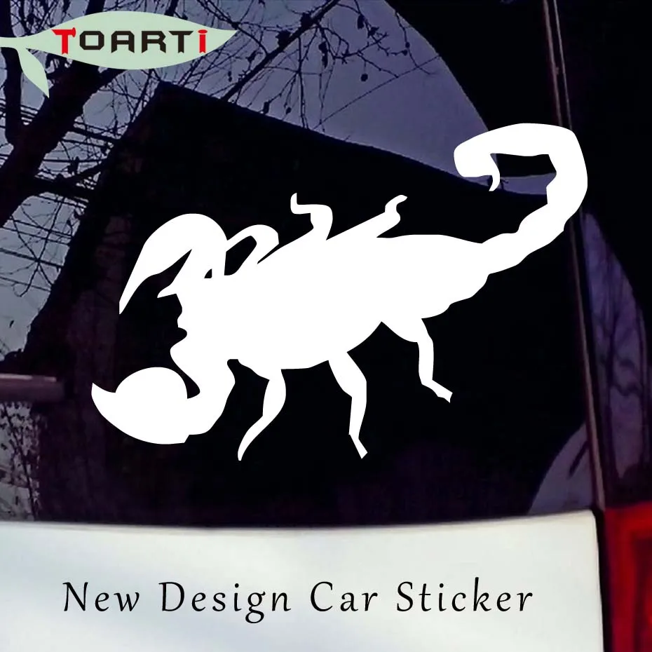 

Scorpion With Strong Claws Vinyl Decal Insect Car Styling Sticker Animal Removable Waterproof Sticker Decoration Accessories