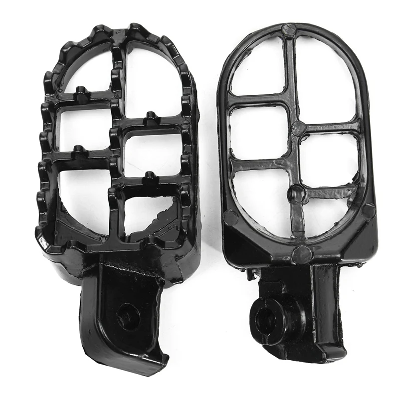 Черный для Dirt Pit Bike Aluminu подножки для YAMAHA PW 50 80 TW200 PW50 PW80 50 H FP02 для HONDA CRF XR