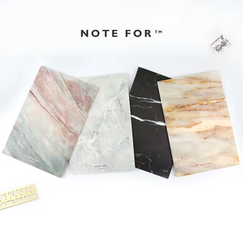 

Stationery Student Supply SILENCE Marble Freshs Soft Shell Lines Composition Stiching Binding A5 Notebook Diary