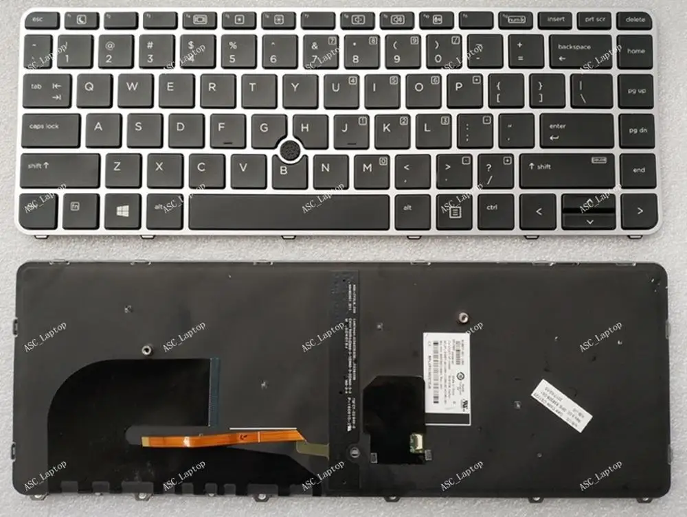 NEW HP EliteBook 850 G3 ZBook 15u G3 US KEYBOARD With Frame/&Mouse Point Backlit