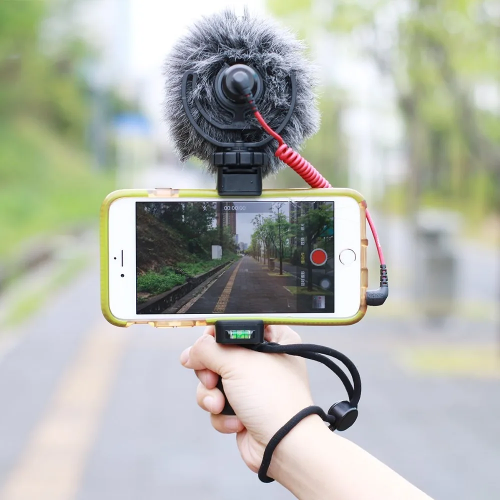 Держатель для телефона Ulanzi F Mount зажим с холодной обувью iPhone 7 8 Plus X XS Samsung S8 S9 S10 +