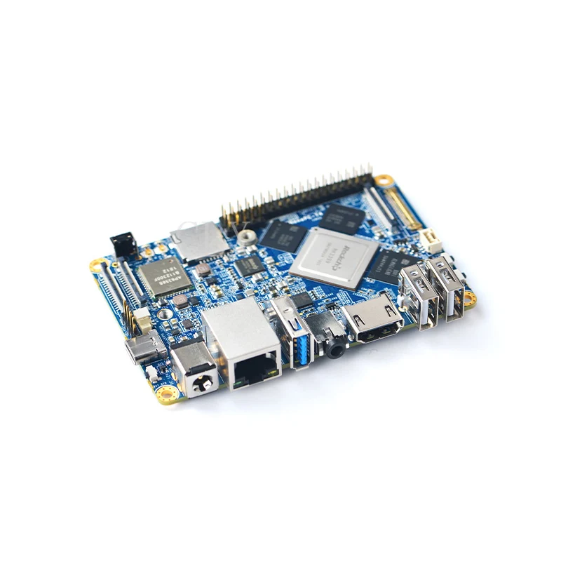 NanoPC-T4 Rockchip RK3399 Cortex-A72 Cortex-A53 VR AI OpenCV TensorFlow MIPI Dual band wifi M.2PC EC20 4G 16GB EMMC