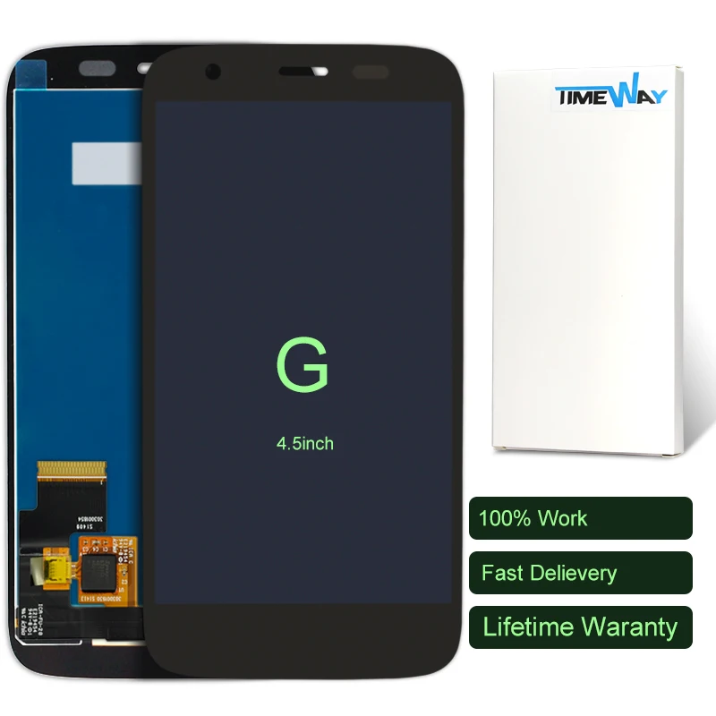 

For Motorola MOTO G XT1032 / XT1033 LCD Display Touch Screen With Digitizer Assembly, Black Free shipping !!!