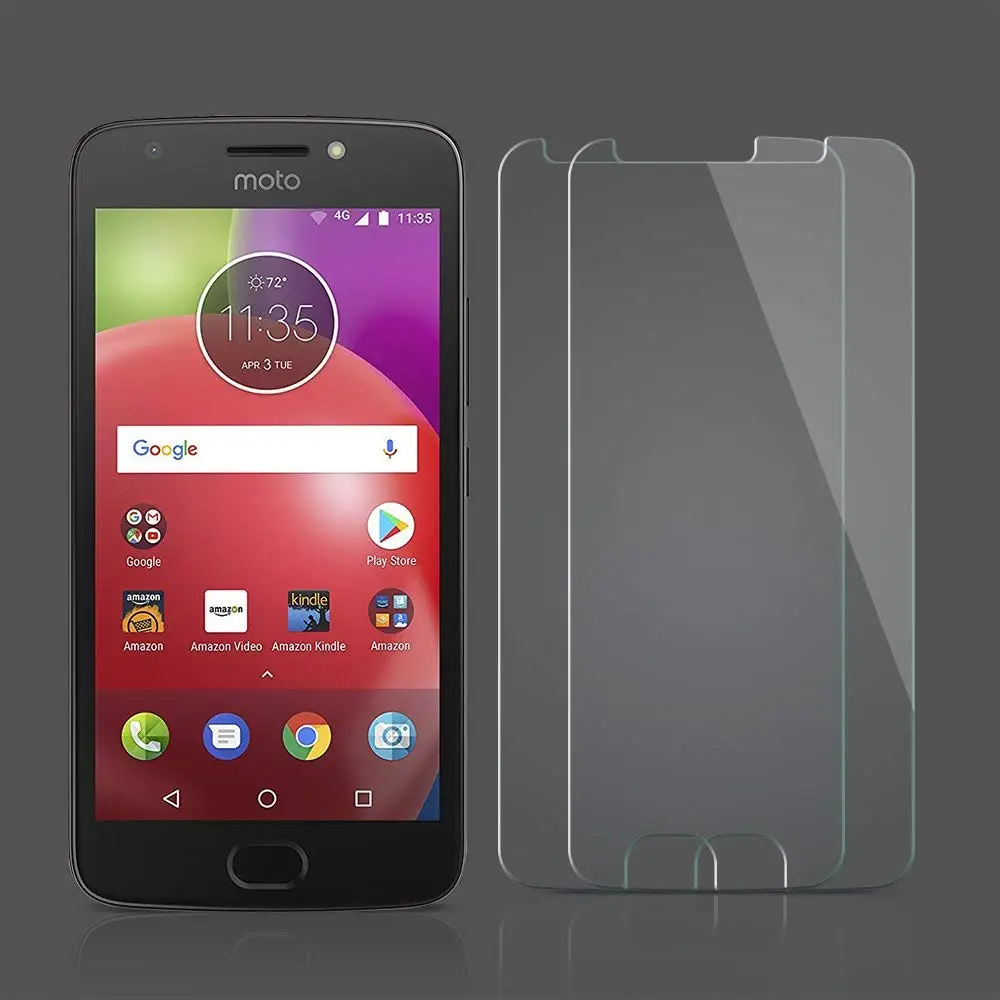 Закаленное стекло 9H 2.5D для Motorola Moto E4 Plus защита экрана Защитное пленка телефона