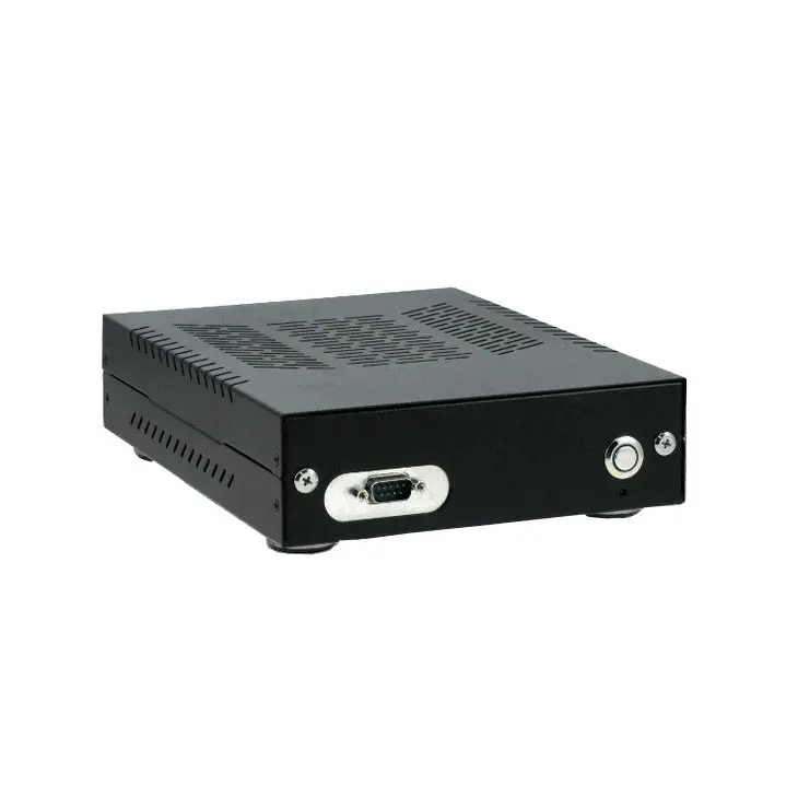 

Aluminum Fanless Low Cost Mini-itx Embedded Industrial Computer Enclosure , In Car PC Case 0901