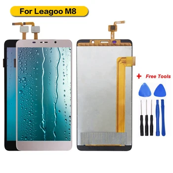 

For Leagoo M8 Display and Touch Screen Assembly Screen For Leagoo M8 100% Tested with Free Tools