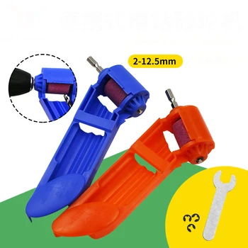 

1set Portable Corundum Grinding Wheel Drill Bit Sharpener Titanium Drill Drill Bit Powered Tool Parts