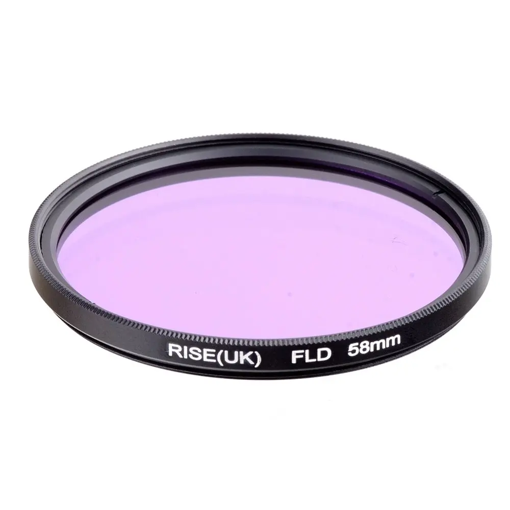 RISE(UK) 58mm Fluorescent Daylight Correction Filter 58mm FLD for DLSR free shippingin Camera