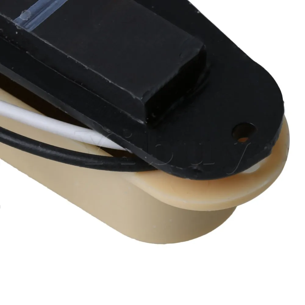 Yibuy молочно-желтый металлический материал одинарные звукосниматели для электрогитары упаковка из 3