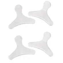 2 шт. Силиконовые Чистка высокий каблук танец стелька Pad Подушка гель Захваты ног протектор(прозрачный