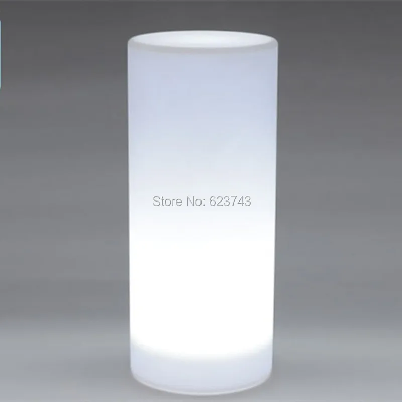 Height 75CM Waterproof Color changing Decor PE Wedding Party Long Column/Colonne luminous lamp of Tower Landscape lighting
