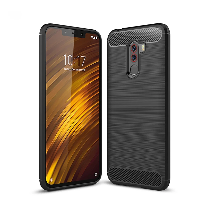 

Carbon Fiber TPU Case For Xiaomi Pocophone F1 Mi A1 5X 6 6X Mix 2 Max 3 Silicone Cover for Redmi 5 Plus 6 6A Note 4X 4 Pro Shell