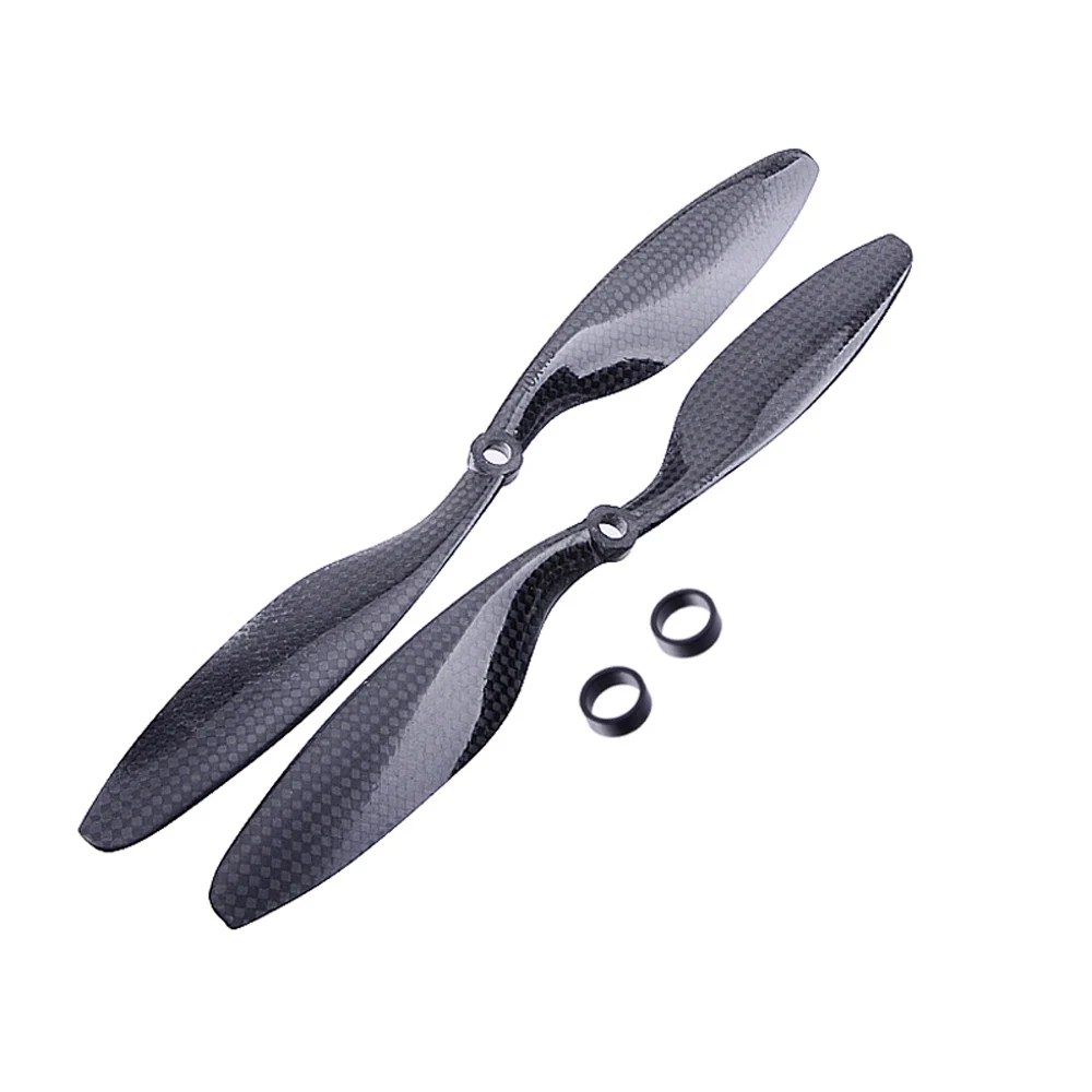Propellers 1045 10X4.5 Carbon Fiber Propeller CW/CCW Props For DJI Phantom QuadCoptor 2 Pairs