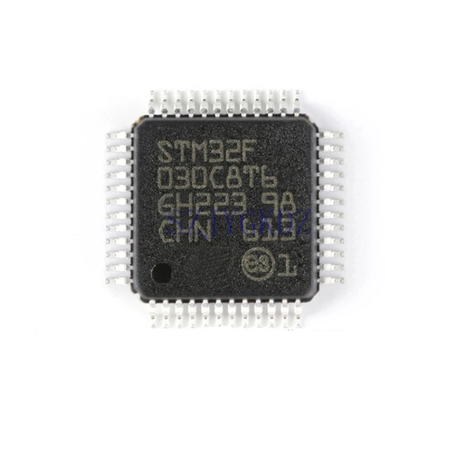 

Stm32f030 Mcu 32-bit Stm32 Arm Cortex M0 Risc 64kb Flash Lqfp48 Stm32f030c8t6