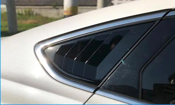 Для FORD Mondeo 2013- Седан ABS для окна задней двери оттенков жалюзи рама, окно формование порогов покрытие стикер для отделки