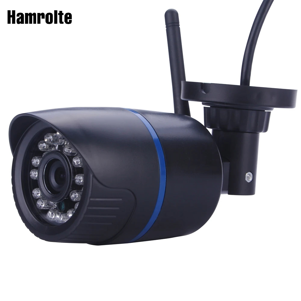 Wi Fi камера Hamrolte 1080P/960P/720P Yoosee проводная Беспроводная цилиндрическая Nightision ip с