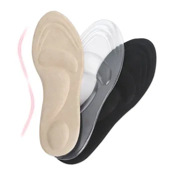 

Transparent silicone seven-point pad soft bottom high-heeled insoles female sandals single shoes sweat-absorbent anti-slip shoes