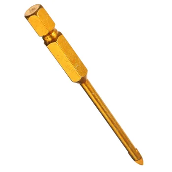 

Tungsten Carbide Glass Drill Bit Set 5pcs Tile & Glass Drill bits Titanium Coated with 1/4" Hex Shank Power Tools Accessories