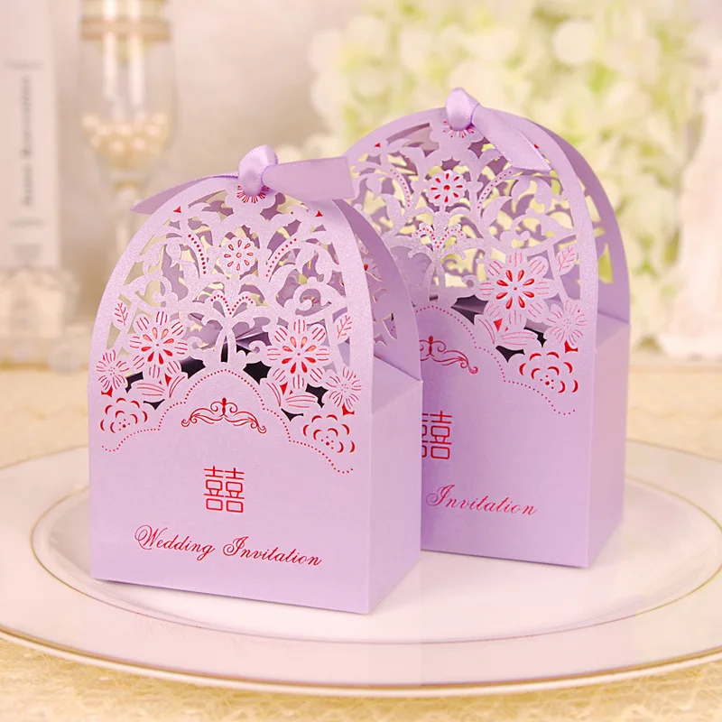 50pcs Creative Marry Candy Boxes Wedding Candy Box Custom Made Wedding