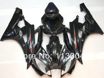 

Pre_drilled fairing kit for YAMAHA YZF-R6 06-07 YZF R6 06 07 YZF 600 R6 2006 2007 #001B black motorcycle fairing parts +7gifts