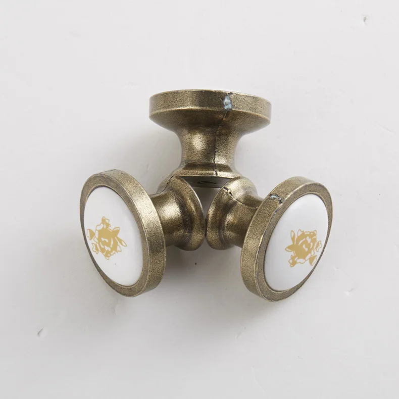 2 шт./лот Бесплатная доставка Изысканные винтажные ручки для дверей шкафов в