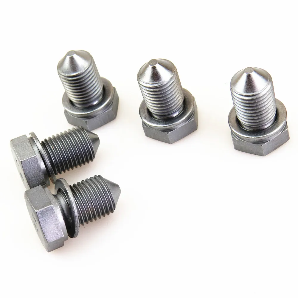 FHAWKEYEQ 5x Drain Oil Screw Plug For VW Touareg Tiguan Passat Beetle