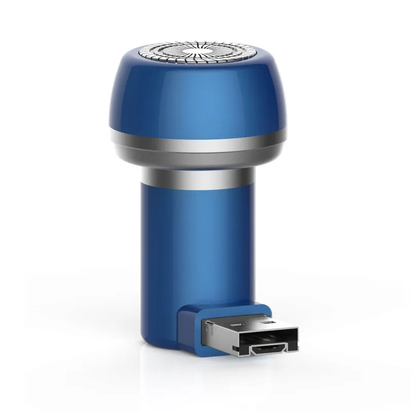 Android USB Дорожная бритва мини USB смартфон бритья уникальный Android мобильный телефон открытый портативный микро-USB Электробритвы бритвенное устройство - Цвет: Android USB