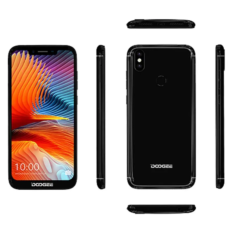 DOOGEE BL5500 Lite Android 8,1 мобильный телефон 5500mAh 6,1" 19:9 u-образный экран MTK6739W 4G смартфон 2 ГБ+ 16 Гб 13 МП отпечаток пальца