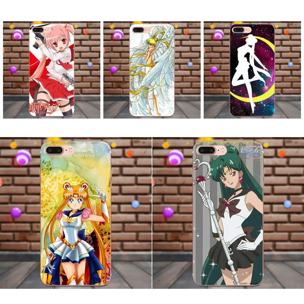 

Aria The Scarlet Ammo Anime Sailormoon For Apple iPhone X XS Max XR 4 4S 5 5C 5S SE 6 6S 7 8 Plus Soft TPU Fashion Phone Case