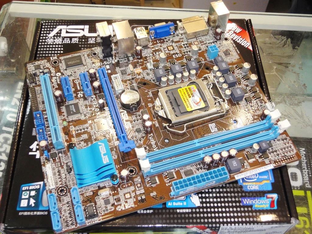 ASUS P8H61-M LE оригинальная материнская плата ASUS P8 H61 M PC с разъемом LGA 1155 uATX DDR3 DVI VGA USB2.0 16 Гб материнская плата для настольного компьютера