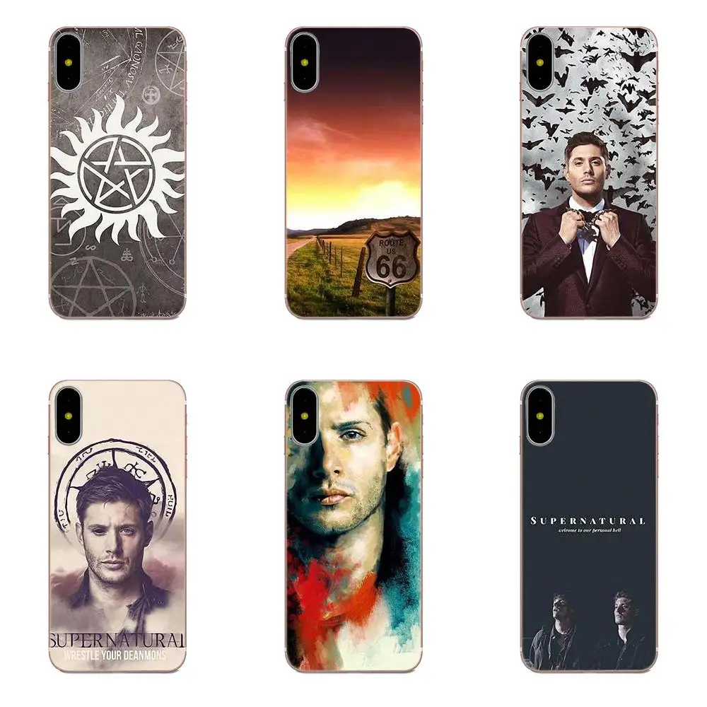 

For Huawei Honor Mate Nova 2 6A 7A 7C 8C 8S 10 10i Y5 Y9 Lite P Smart GR5 2019 TPU Cases Cover Supernatural Spn Jensen Ackles