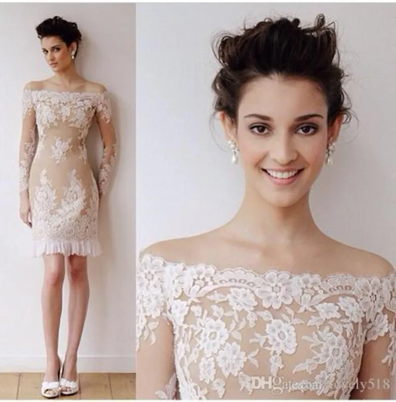 Off the Shoulder Wedding Dresses Size 14