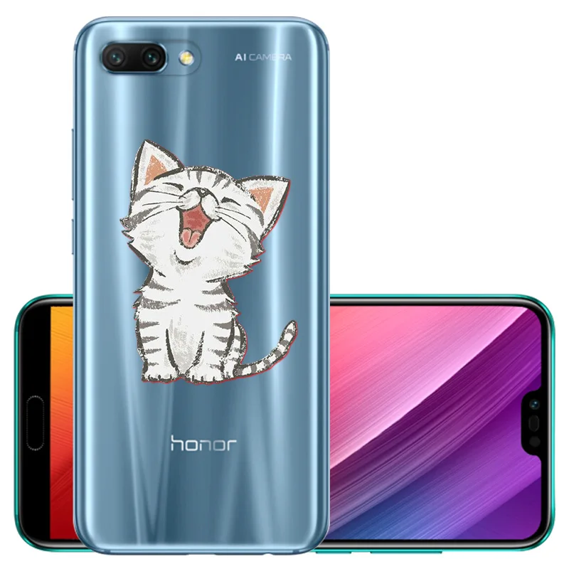 Чехол для huawei Honor 10, чехол для Honor 10, мягкий силиконовый чехол для телефона, защитный чехол для Honor 10i 10 Lite 10 i Funda