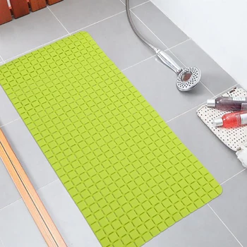 

78*35cm PVC Anti-skid Bath Mat Soft Bathroom Massage Mat Suction Cup Non-slip Bathtub Carpet Non-slip Bath Mats