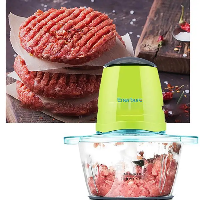 

Multifunctional Electric Automatic Meat Grinder Household Meat Mincer Mashed Garlic Machine High Quality PC Bowl